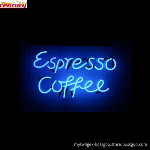 wholesale china factory price custom espresso coffee neon light sign